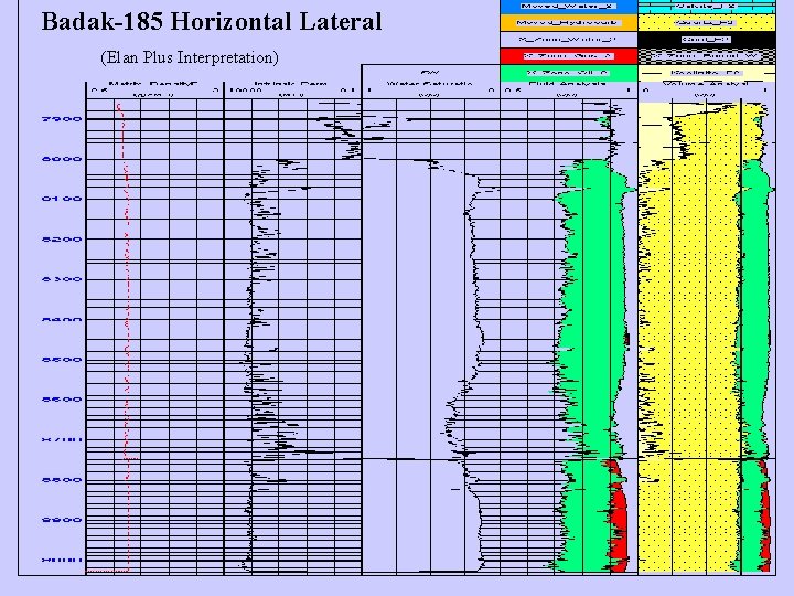 Badak-185 Horizontal Lateral (Elan Plus Interpretation) 
