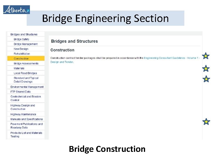 Bridge Engineering Section Bridge Construction 