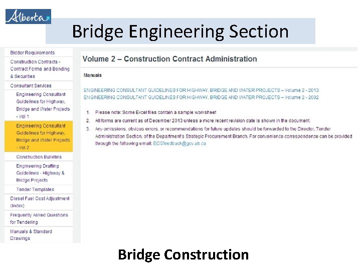 Bridge Engineering Section Bridge Construction 