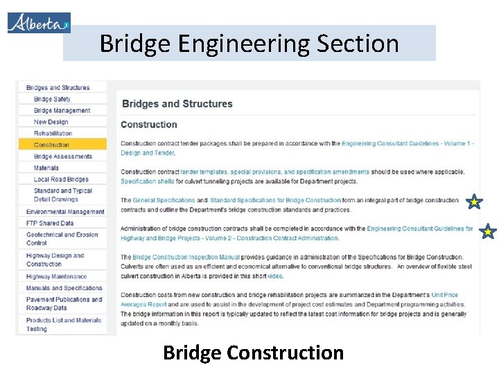 Bridge Engineering Section Bridge Construction 