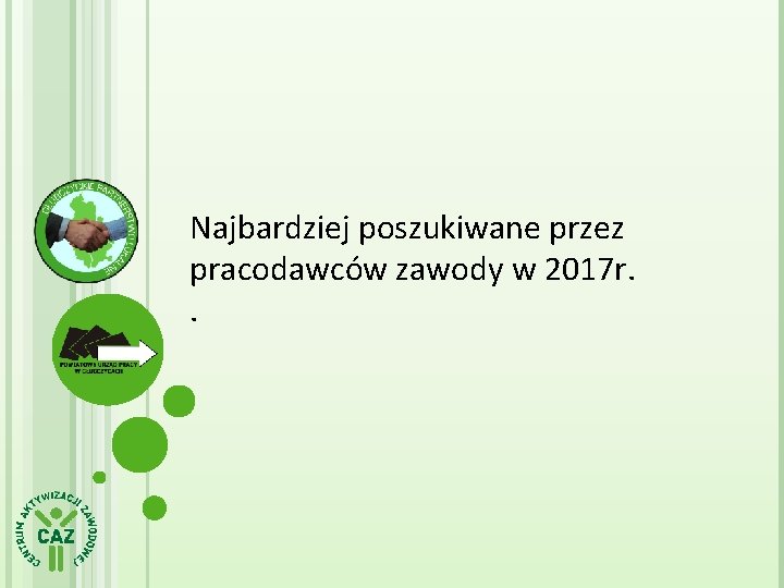 Najbardziej poszukiwane przez pracodawców zawody w 2017 r. . 