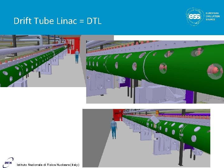 Drift Tube Linac = DTL 7 Istituto Nazionale di Fisica Nucleare (Italy) 