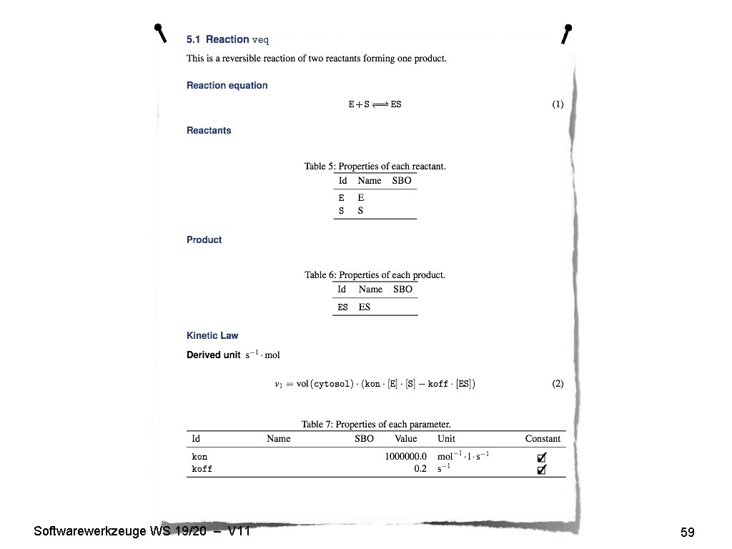 Softwarewerkzeuge WS 19/20 – V 11 59 