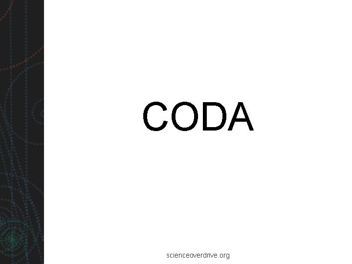 CODA scienceoverdrive. org 