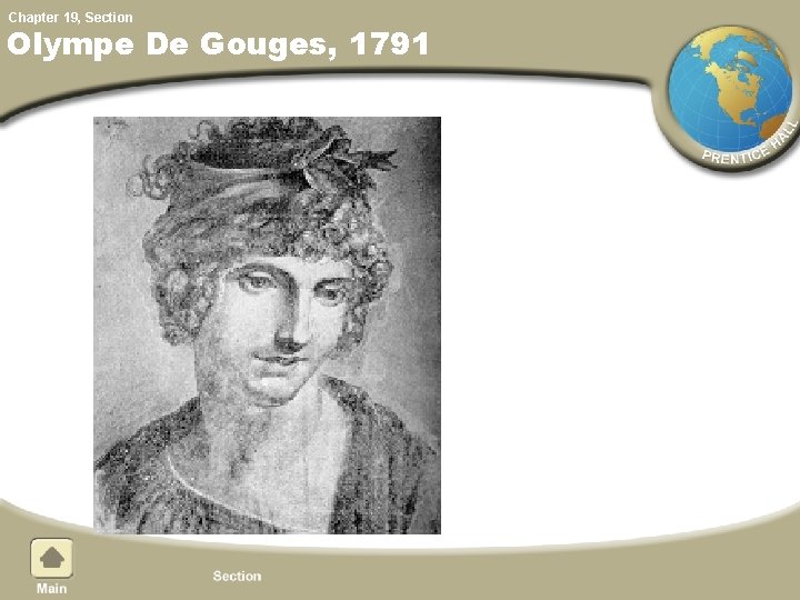 Chapter 19, Section Olympe De Gouges, 1791 