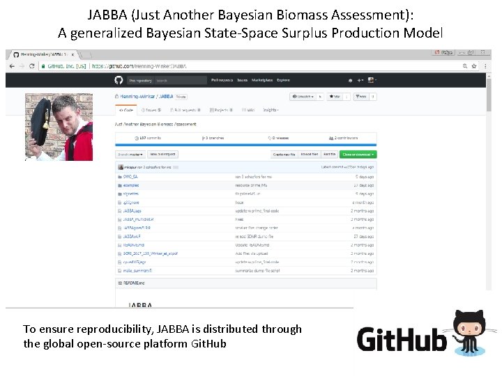 JABBA (Just Another Bayesian Biomass Assessment): A generalized Bayesian State-Space Surplus Production Model To