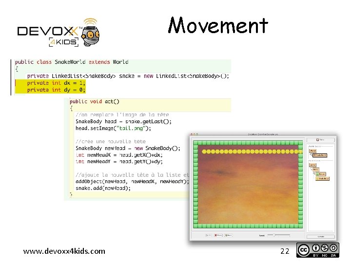 Movement www. devoxx 4 kids. com 22 