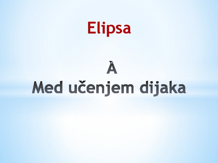 Elipsa 