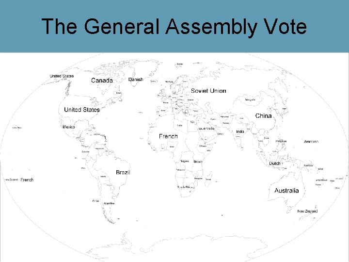 The General Assembly Vote 