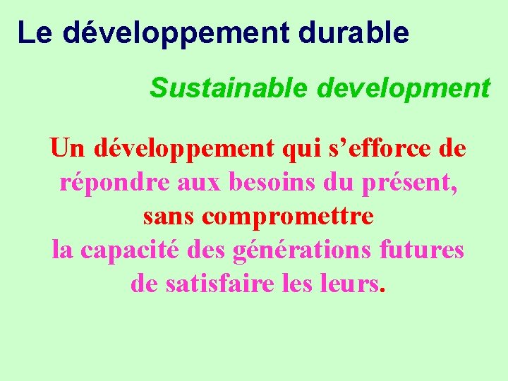 Y atil une gestion durable de leau en