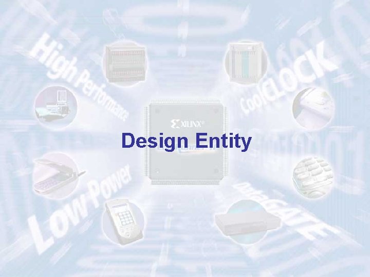 Design Entity ECE 448 – FPGA and ASIC Design with VHDL 35 