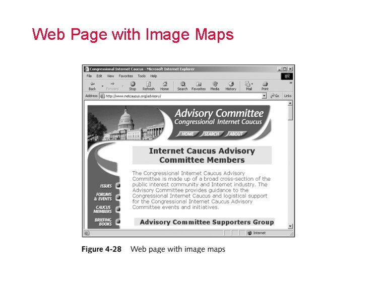 Web Page with Image Maps 