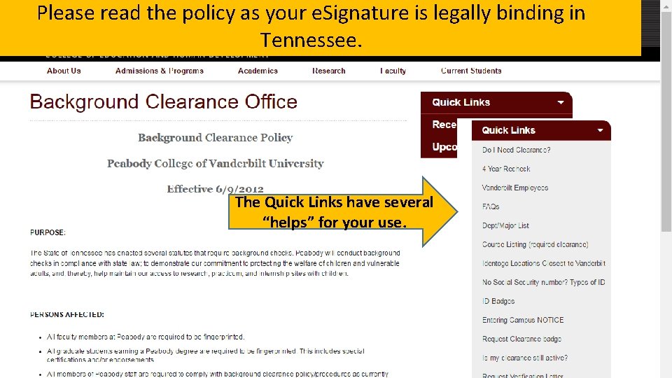 Please read the policy as your e. Signature is legally binding in Tennessee. The