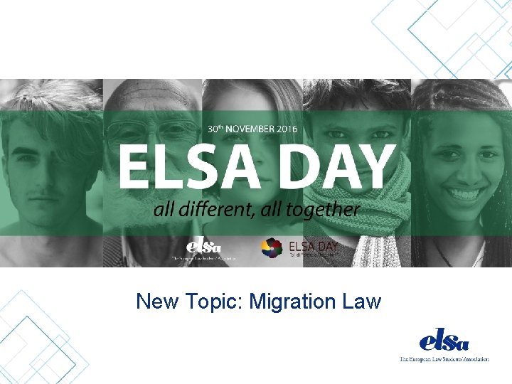 New Topic: Migration Law 