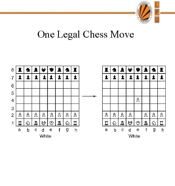 One Legal Chess Move 