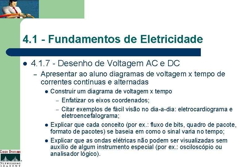 4. 1 - Fundamentos de Eletricidade l 4. 1. 7 - Desenho de Voltagem