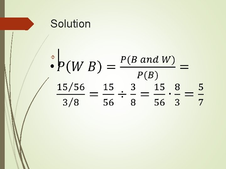 Solution Solution