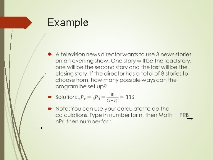 Example Example