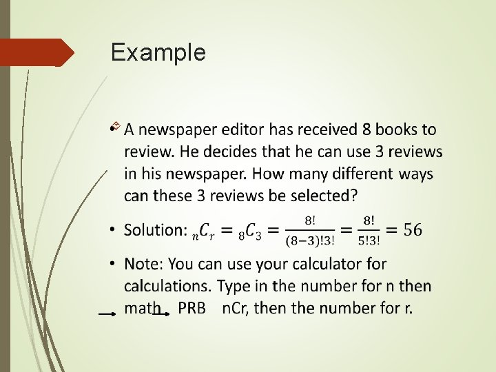 Example Example