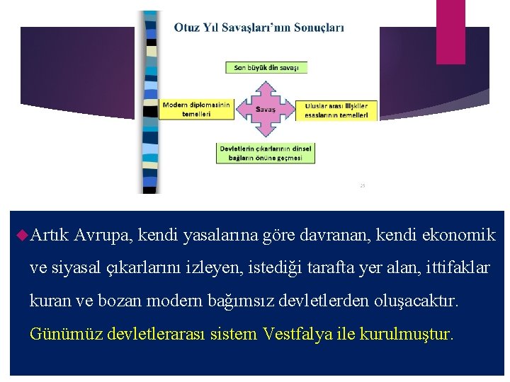  Artık Avrupa, kendi yasalarına göre davranan, kendi ekonomik ve siyasal çıkarlarını izleyen, istediği