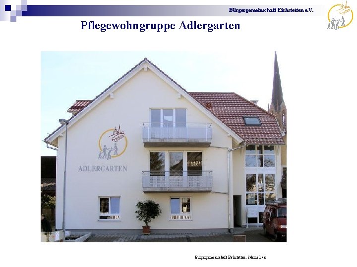 Bürgergemeinschaft Eichstetten e. V. Pflegewohngruppe Adlergarten Bürgergemeinschaft Eichstetten, Sabine Lais 