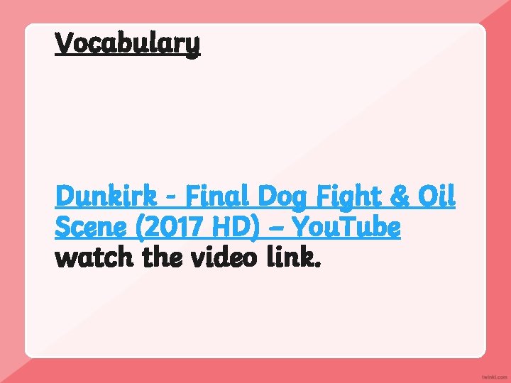 Vocabulary Dunkirk - Final Dog Fight & Oil Scene (2017 HD) – You. Tube