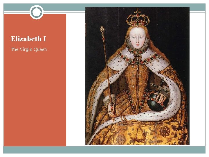 Elizabeth I The Virgin Queen Elizabeth I The Virgin Queen