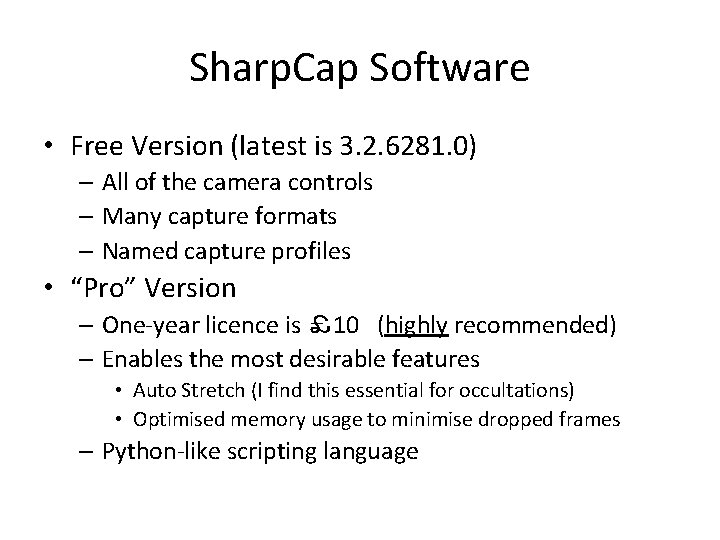Sharp. Cap Software • Free Version (latest is 3. 2. 6281. 0) – All