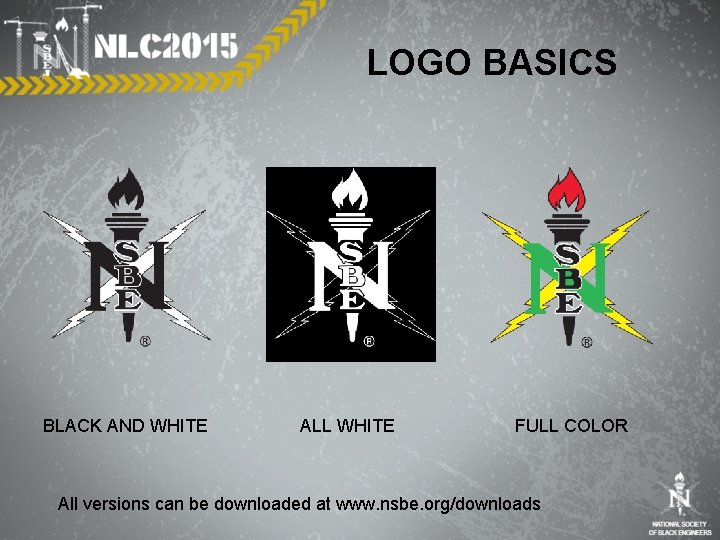 LOGO BASICS BLACK AND WHITE ALL WHITE FULL COLOR All versions can be downloaded