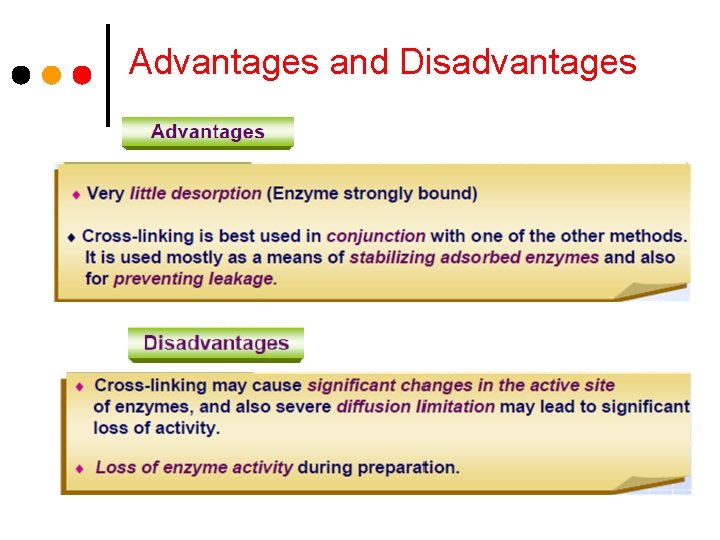 Advantages and Disadvantages 