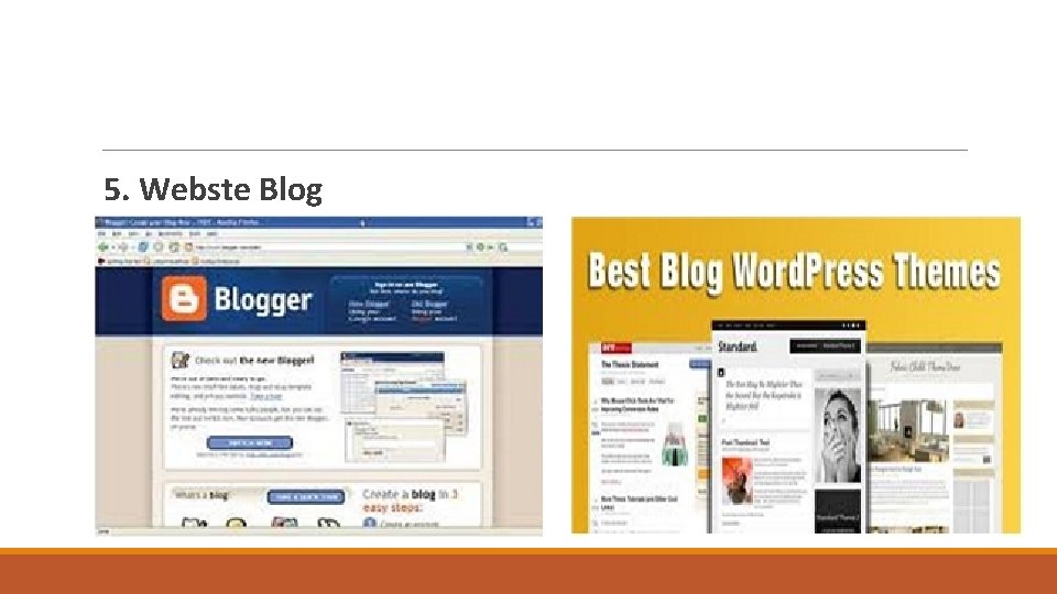 5. Webste Blog 