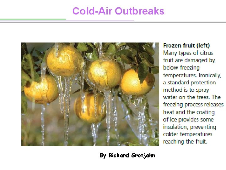 Cold-Air Outbreaks By Richard Grotjahn 