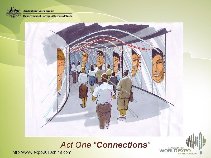 Act One “Connections” http: //www. expo 2010 china. com 