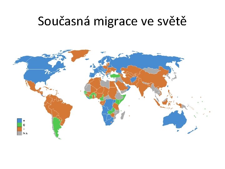 Současná migrace ve světě 