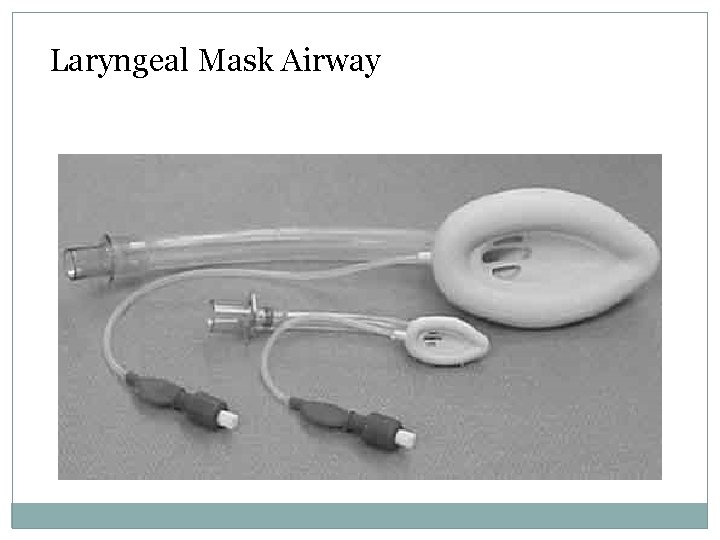 Laryngeal Mask Airway 