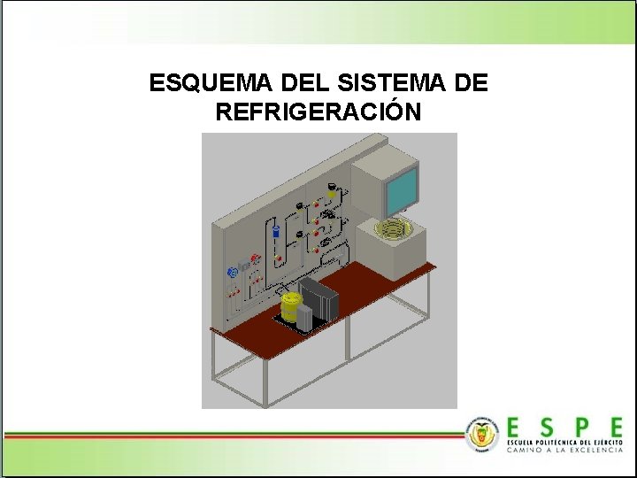 ESQUEMA DEL SISTEMA DE REFRIGERACIÓN 