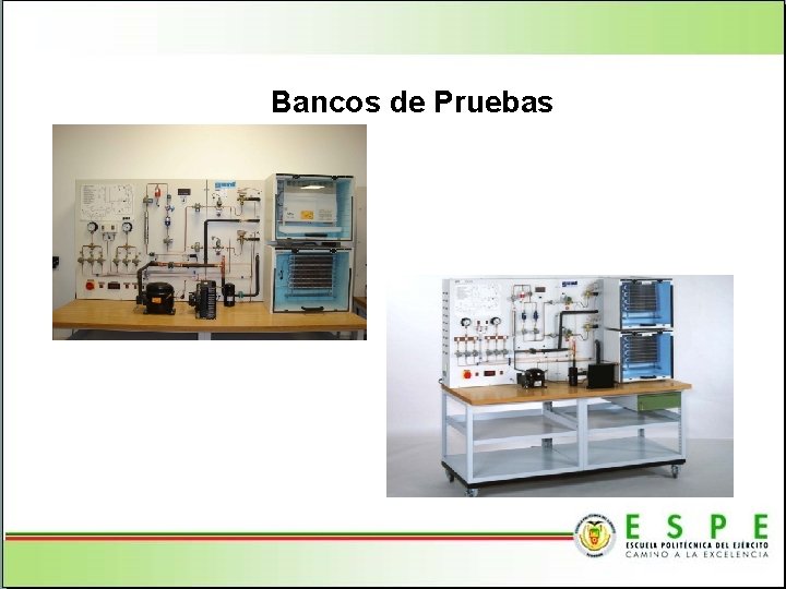 Bancos de Pruebas 