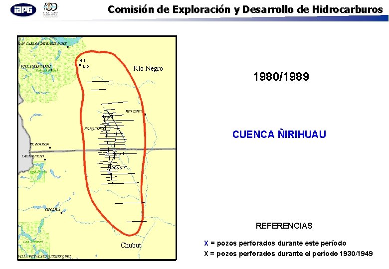 Comisión de Exploración y Desarrollo de Hidrocarburos N. 1 xx N. 2 Río Negro