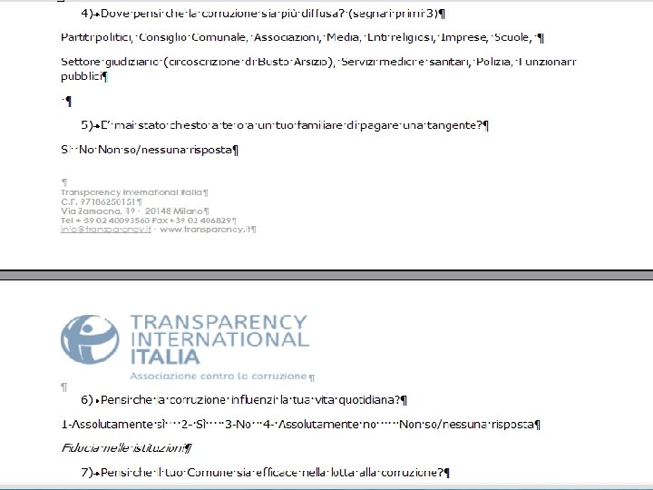 "A scuola di cittadinanza" IIS Dalla Chiesa Sesto Calende 13 Ottobre 2015 17 