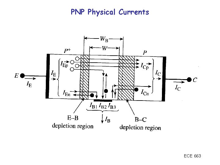 PNP Physical Currents ECE 663 