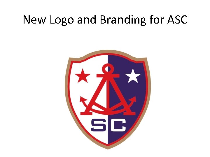 New Logo and Branding for ASC 