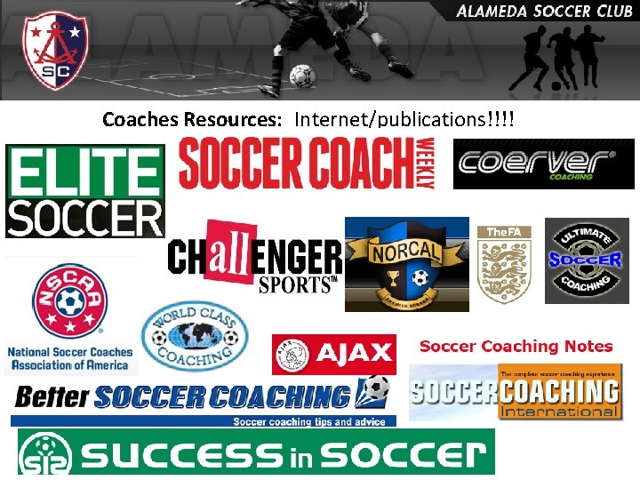 Coaches Resources: Internet/publications!!!! 