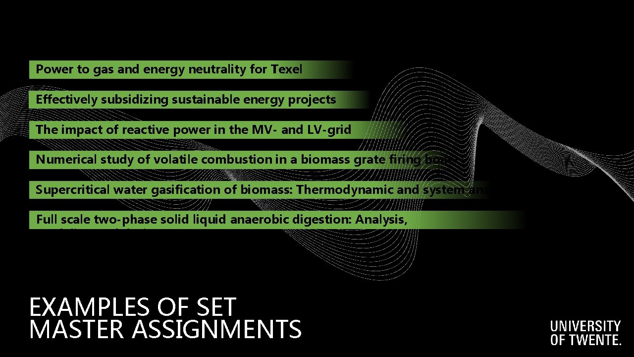 Power to gas and energy neutrality for Texel Effectively subsidizing sustainable energy projects The