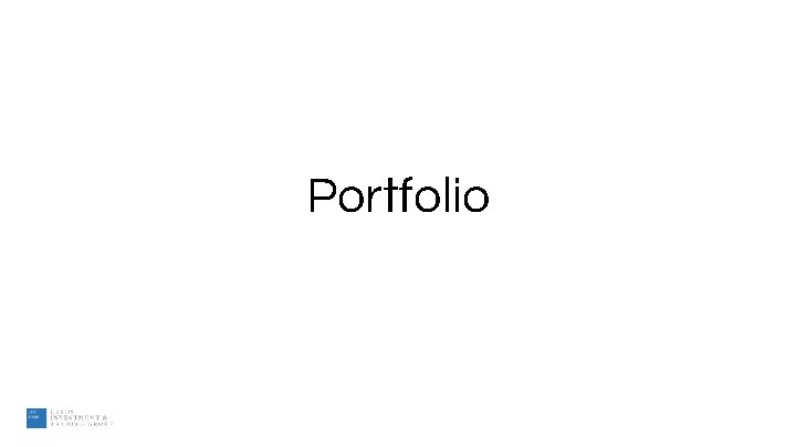 Portfolio 