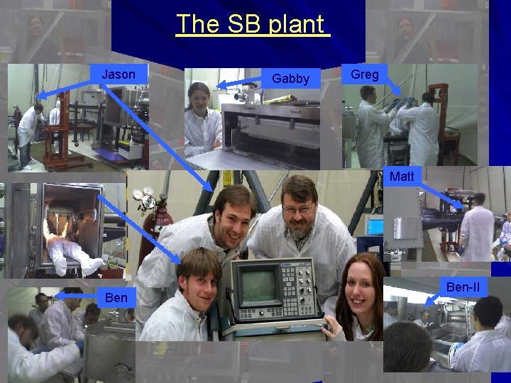 The SB plant Jason the crew Gabby Greg Matt Ben-II 