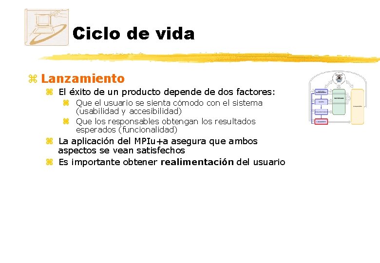 Ciclo de vida z Lanzamiento z El éxito de un producto depende de dos Ciclo de vida z Lanzamiento z El éxito de un producto depende de dos