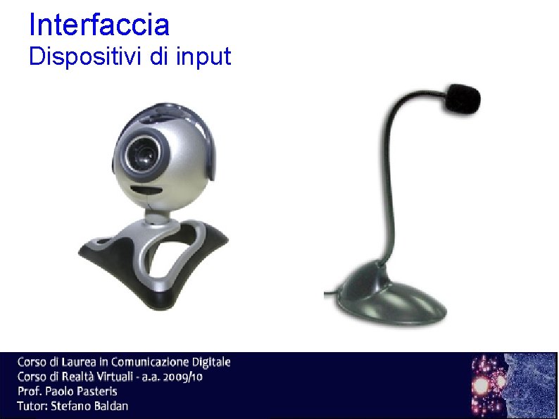 Interfaccia Dispositivi di input 