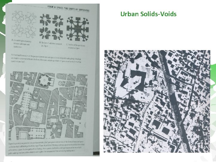 Urban Solids-Voids 