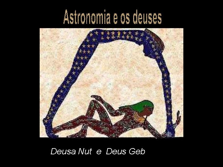 Deusa Nut e Deus Geb 