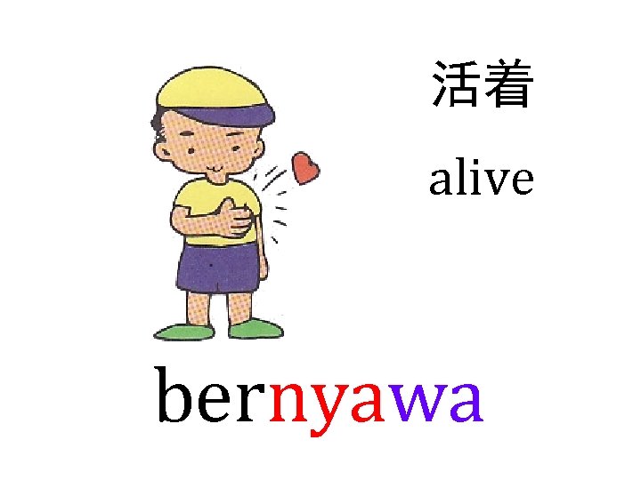 活着 alive bernyawa 